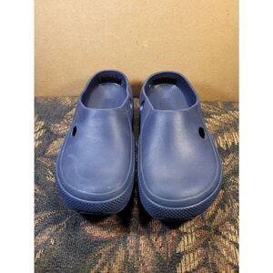 CROCS Unisex Navy Slip-on Shoes- Size M5/W7